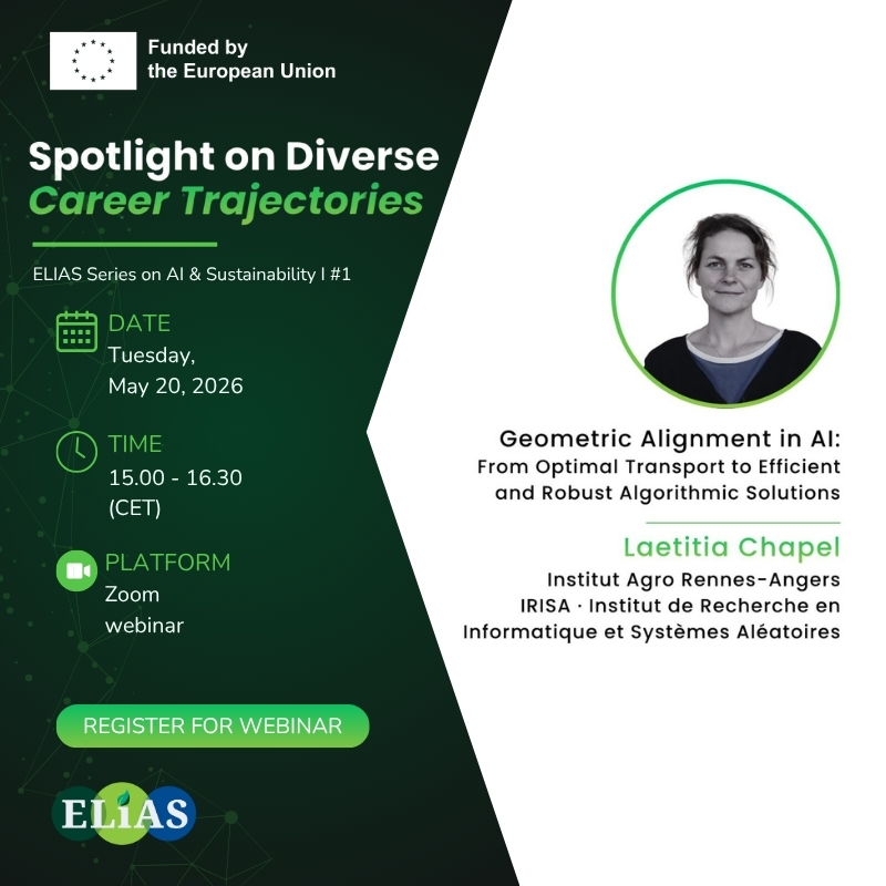 ELIAS Series on AI & Sustainability: Spotlight on Diverse Career Trajectories
