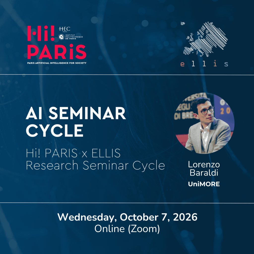 AI Seminar Cycle: Inside Multimodal Foundation Models – Representations as a Lever for Control, Safety and Grounding